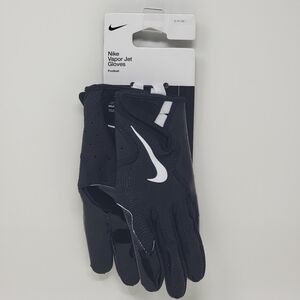 Nike Vapor Jet 8.0 Receivers Football Gloves Unisex Size S Black FZ7404-069 New